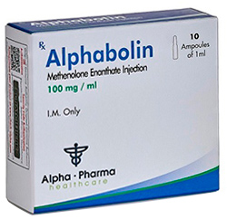 Alphabolin Methenolone Enanthate 100mg Alpha Pharma