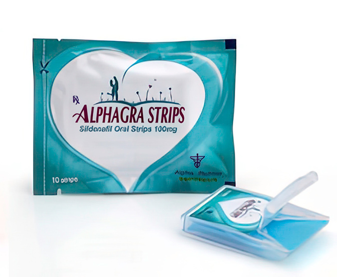 Alphagra Sildenafil Citrate 100mg strips Alpha Pharma