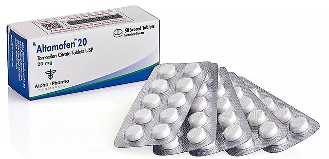 Altamofen Tamoxifen Citrate 20mg Alpha Pharma