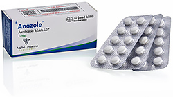 Anazole Anastrozole 1mg Alpha Pharma