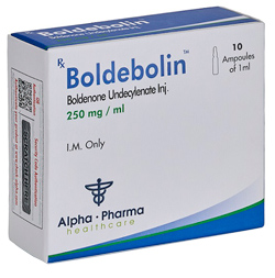 Boldebolin Boldenone Undecylenate 250mg Alpha Pharma