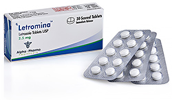 Letromina Letrozole 2.5mg Alpha Pharma