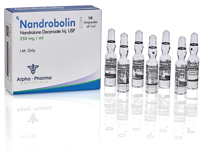 Nandrobolin 250 Nandrolone Decanoate 250mg ampoules Alpha Pharma