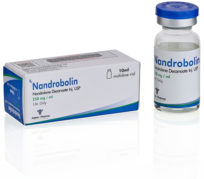 Nandrobolin 250 Nandrolone Decanoate 250mg vial Alpha Pharma