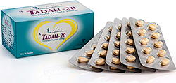 Tadali Tadalafil 20mg tablets Alpha Pharma