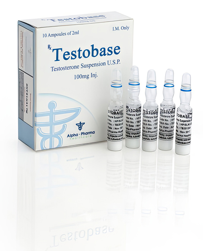 Testobase Testosterone Suspension USP 100mg Alpha Pharma