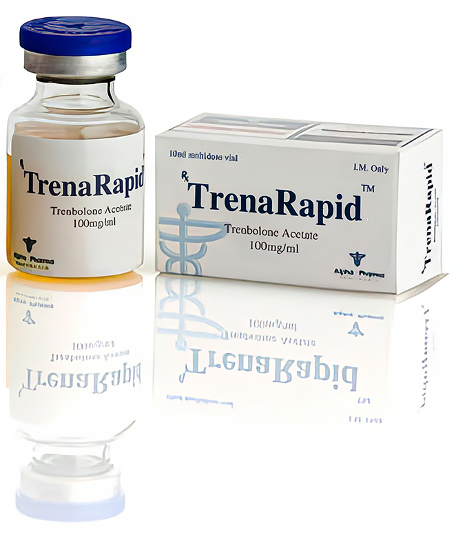 TrenaRapid Trenbolone Acetate 100mg vial Alpha Pharma