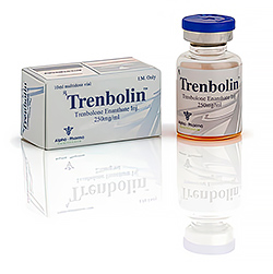 Trenbolin Trenbolone Enanthate 250mg vial old Alpha Pharma