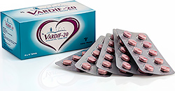 Vardif Vardenafil HCL 20mg tablets Alpha Pharma