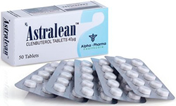 Astralean Clenbuterol HCL 40mcg Alpha Pharma old